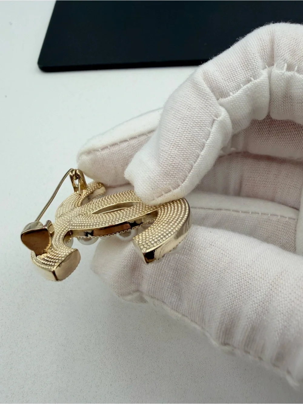 Chanel Mother Pearl Brooch Vintage